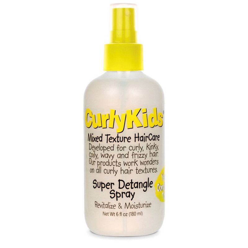 slide 1 of 3, CurlyKids Detangle Spray - 6oz, 6 oz