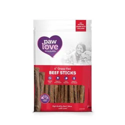 Paw Love Beef Sticks Grass-Fed Dog Chews 20 ea