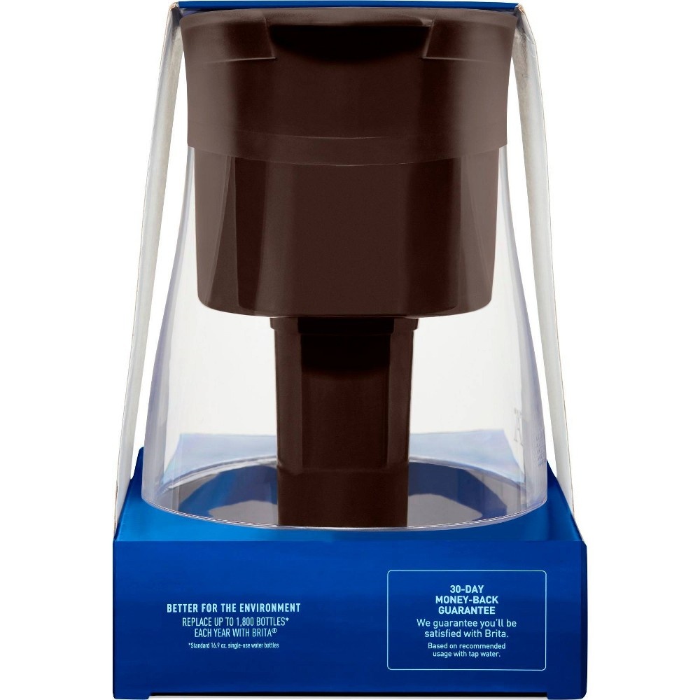 slide 9 of 10, Brita Water Filter Monterey 10-Cup Water Pitcher Dispensers with Longlast Water Filter - Black, 1 ct