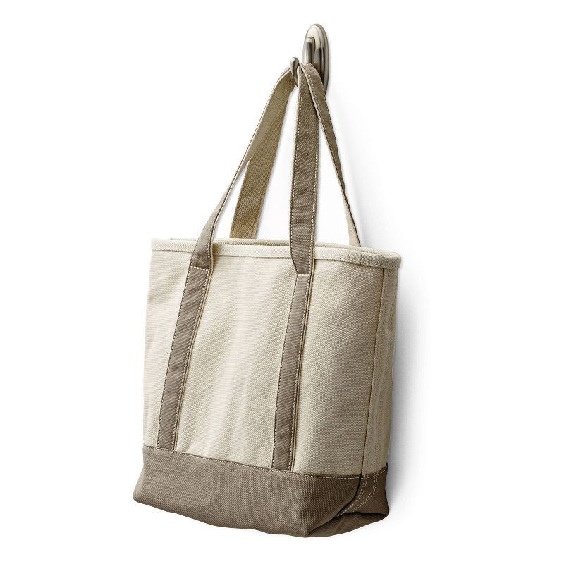 slide 12 of 13, Command Large Sized Traditional Decorative Hook Nickel: Heavy Duty Wall Hook, 5 lb Capacity, Silver Finish, 5 lb