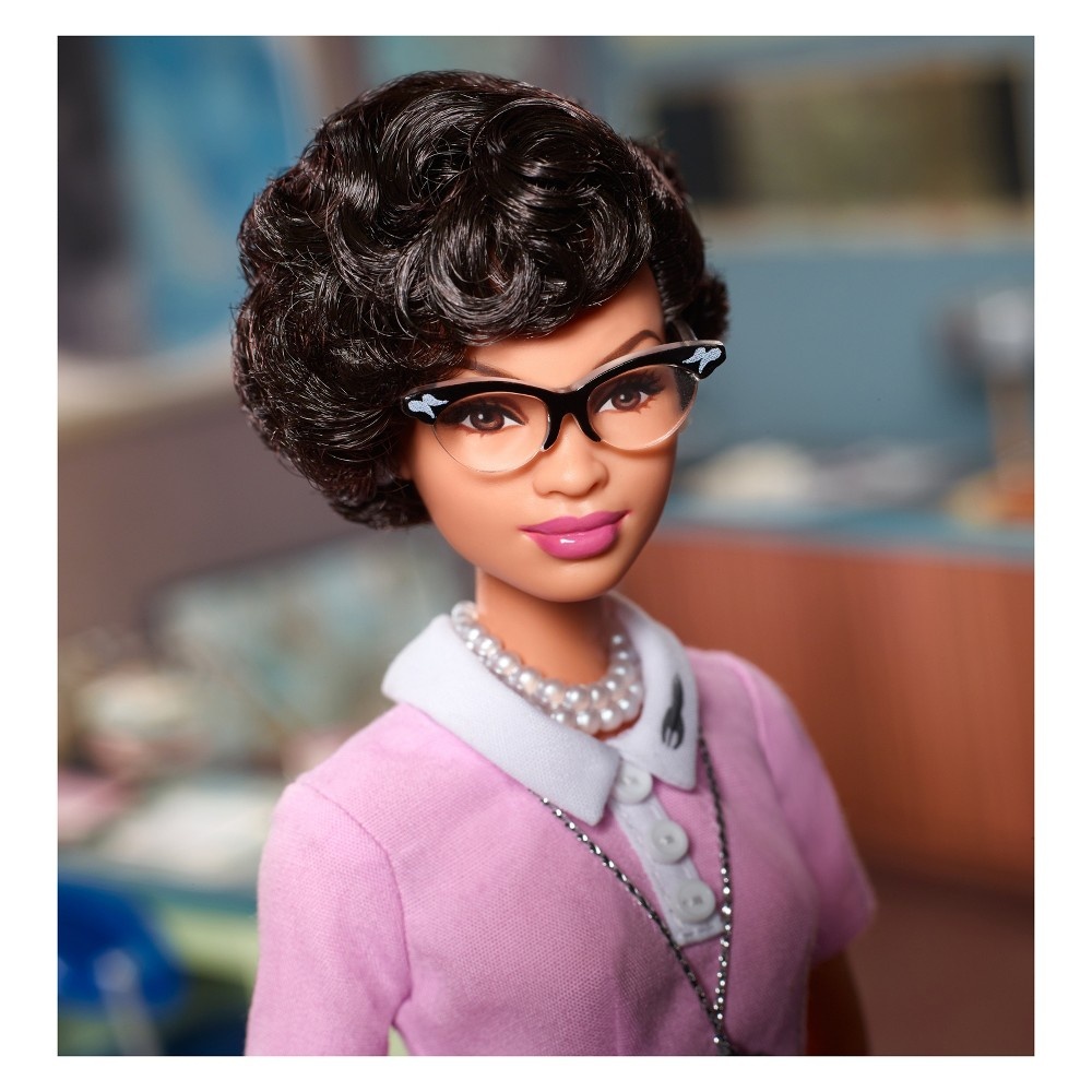 Barbie inspiring women series katherine johnson doll discount stores