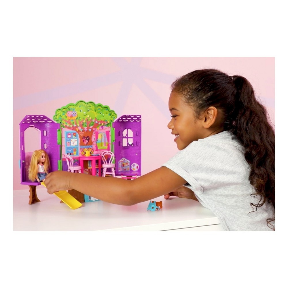 slide 11 of 12, Barbie Chelsea Doll and Treehouse Playset, 1 ct