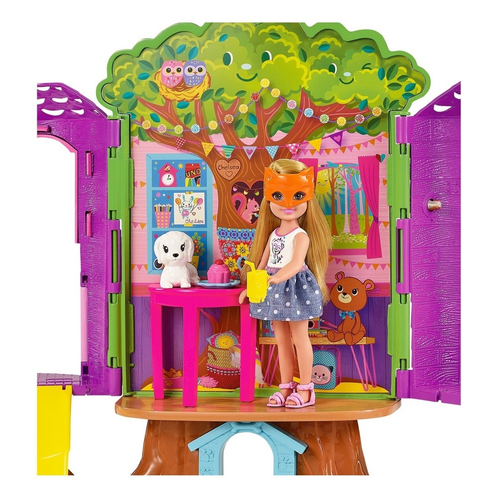 slide 8 of 12, Barbie Chelsea Doll and Treehouse Playset, 1 ct