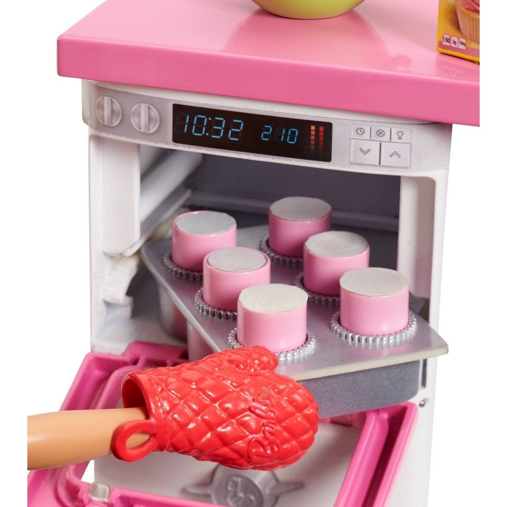 slide 3 of 14, Barbie Bakery Chef Doll And Playset, 1 ct