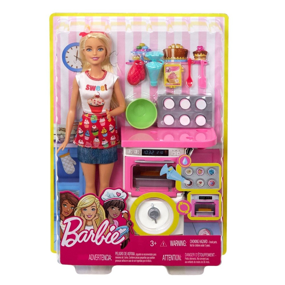 slide 14 of 14, Barbie Bakery Chef Doll And Playset, 1 ct