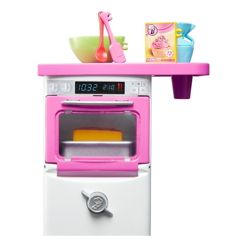 slide 7 of 14, Barbie Bakery Chef Doll And Playset, 1 ct