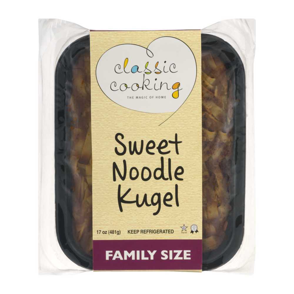 slide 1 of 1, Classic Cooking Sweet Noodle Kugel Family Size, 17 oz