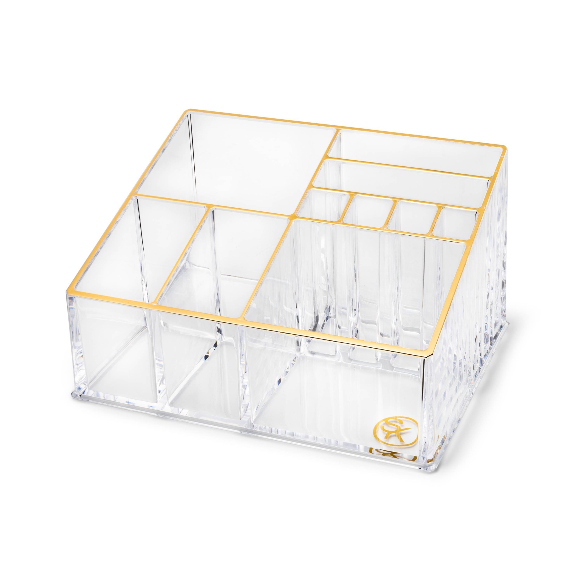 slide 1 of 3, Sonia Kashuk Countertop Makeup Tray Organizer - Clear, 1 ct