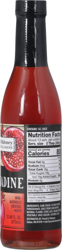 slide 4 of 4, Powell & Mahoney True Grenadine - 375 ml, 375 ml
