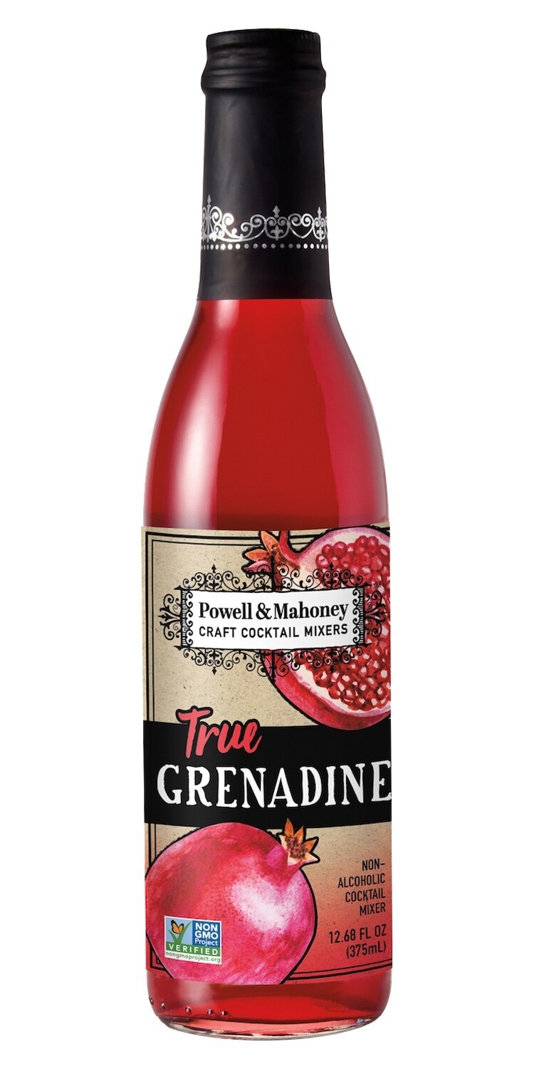 slide 1 of 1, Powell & Mahoney True Grenadine - 375 ml, 375 ml