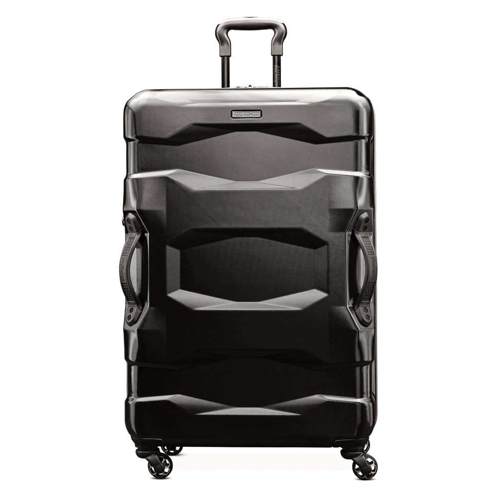 slide 2 of 11, American Tourister Breakwater Hardside Spinner Suitcase - Black, 1 ct