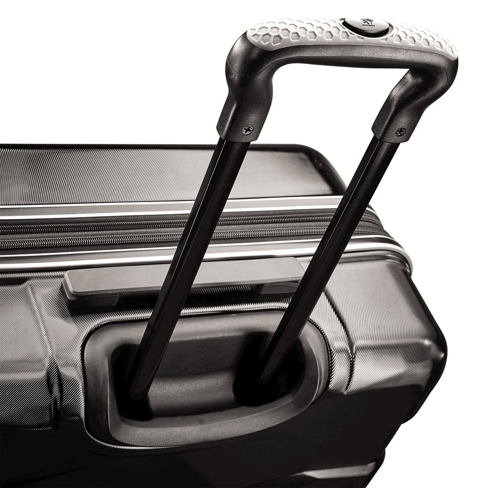 slide 6 of 11, American Tourister Breakwater Hardside Spinner Suitcase - Black, 1 ct