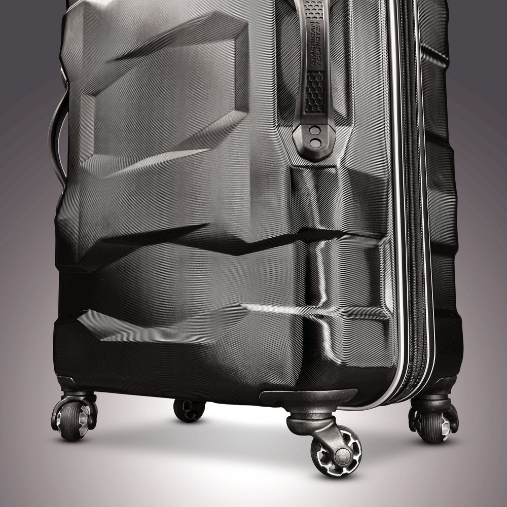 slide 7 of 11, American Tourister Breakwater Hardside Spinner Suitcase - Black, 1 ct