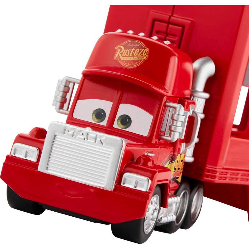 slide 3 of 6, Disney Pixar Cars Mini Racers Mack Transporter, 1 ct