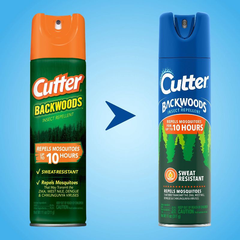 slide 7 of 8, Cutter Backwoods Insect Repellent 11 oz, 11 oz