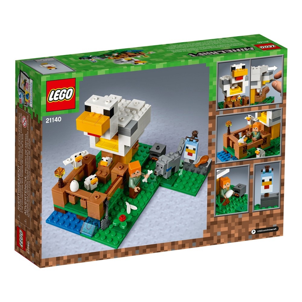 slide 5 of 6, LEGO Minecraft The Chicken Coop 21140, 1 ct