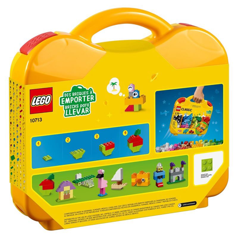 slide 3 of 5, LEGO Classic Creative Suitcase 10713, 1 ct