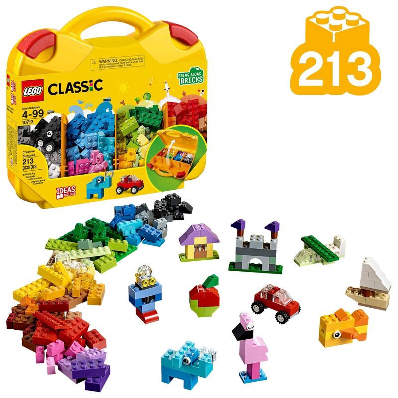 slide 1 of 5, LEGO Classic Creative Suitcase 10713, 1 ct