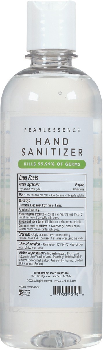 slide 12 of 12, Pearlessence Aloe Vera Hand Sanitizer 16 fl oz, 16 fl oz