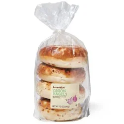 Publix Bakery Onion Sliced Bagels