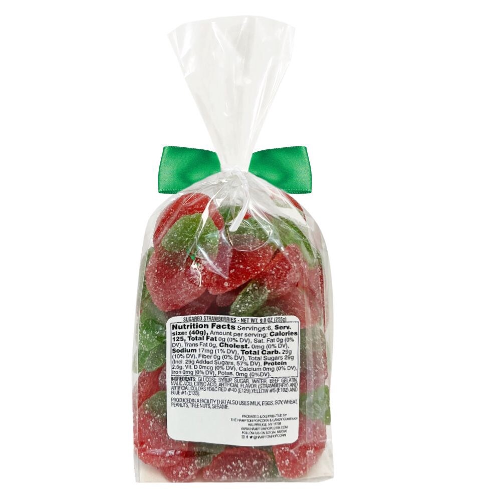 slide 1 of 2, Sweet Shoppe Sugared Strawberries Candy, 9 oz