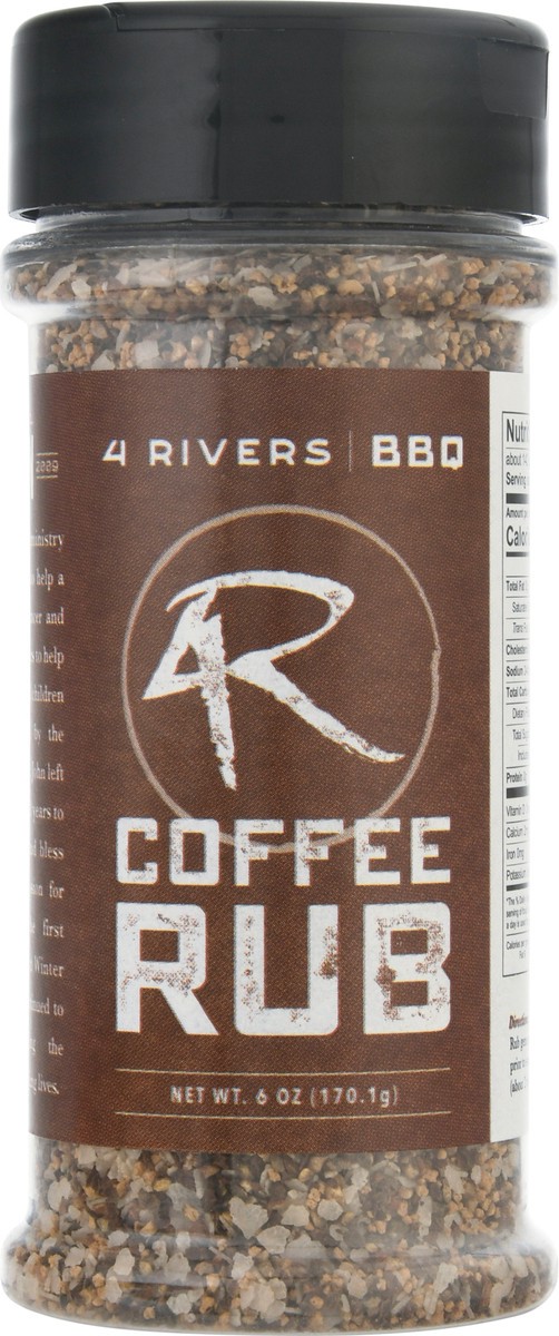 slide 7 of 12, 4 Rivers BBQ Coffee Rub 6 oz, 6 oz