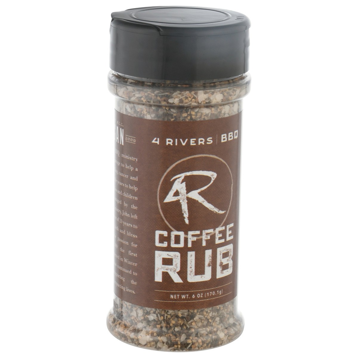 slide 10 of 12, 4 Rivers BBQ Coffee Rub 6 oz, 6 oz