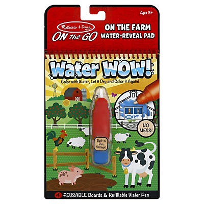 slide 1 of 9, Melissa & Doug Water-Reveal Pad Vehicle On The Go, 1 ct