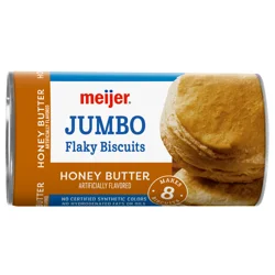 Meijer Jumbo Flaky Honey Butter Biscuits, 16 Oz