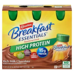 Carnation Breakfast Essentials High Protein Rich Milk Chocolate