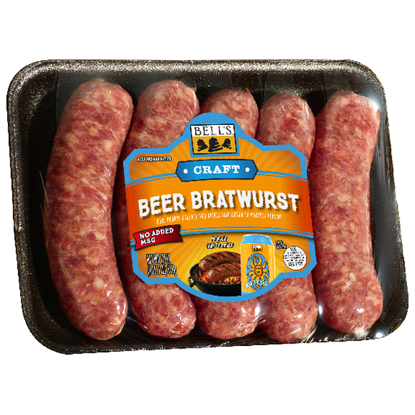 slide 1 of 1, Bell's Oberon Beer Brats 19 Oz, 19 oz