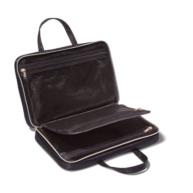 slide 2 of 3, Sonia Kashuk™ Weekender Makeup Bag - Black, 1 ct