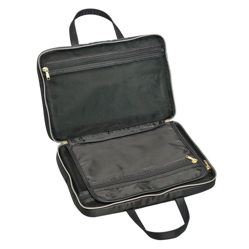 slide 3 of 3, Sonia Kashuk™ Weekender Makeup Bag - Black, 1 ct