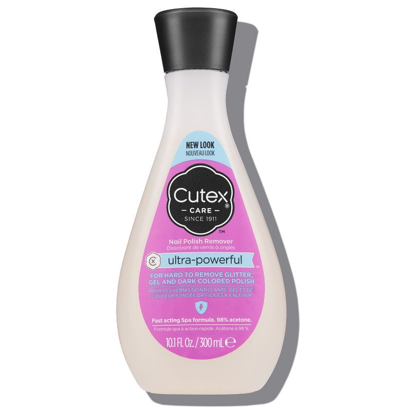 slide 1 of 8, Cutex Ultra Powerful Nail Polish Remover - 10.1 fl oz, 10.1 fl oz