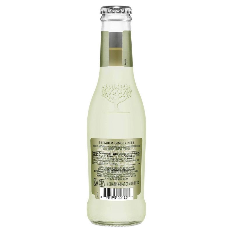 slide 5 of 6, Fever-Tree Premium Ginger Beer Bottles - 4pk/200ml, 4 ct; 200 ml