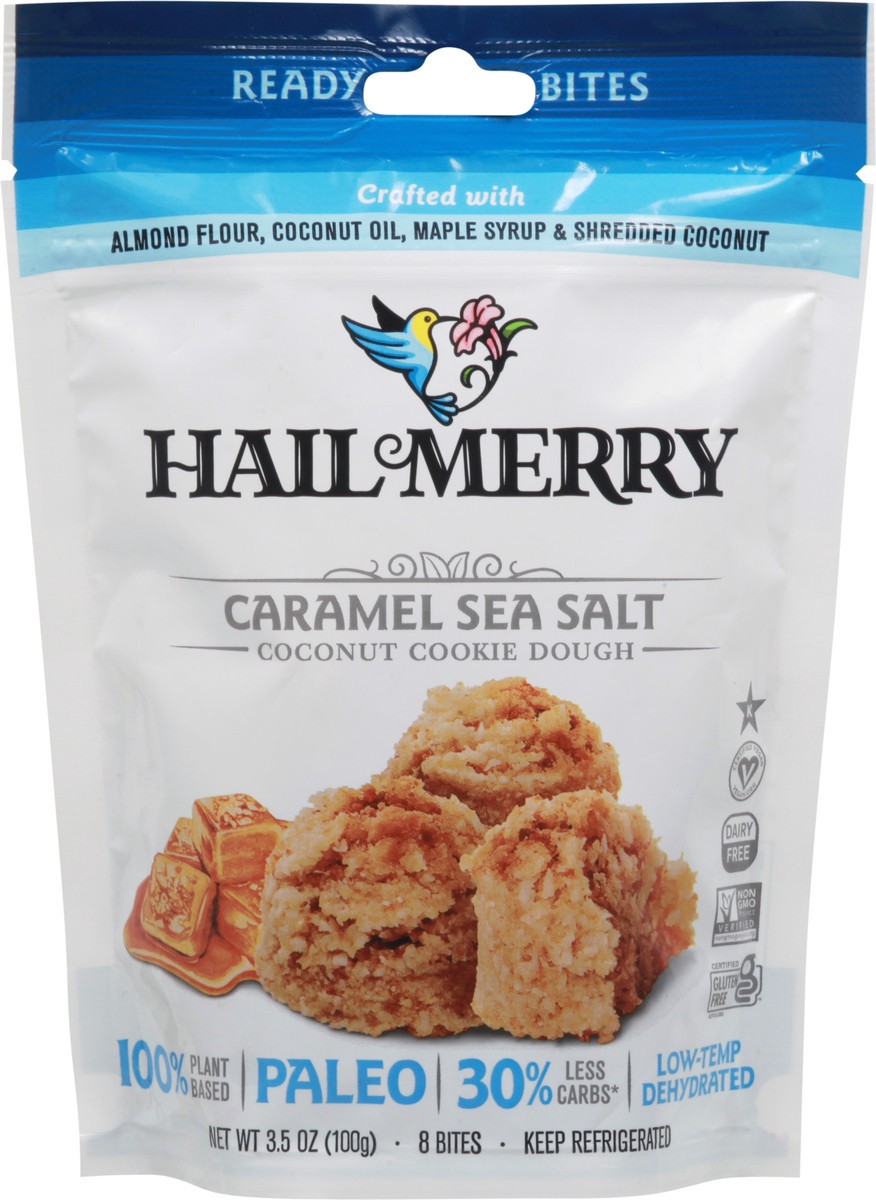 slide 9 of 12, Hail Merry Caramel Sea Salt Coconut Cookie Dough 8 ea, 8 ct