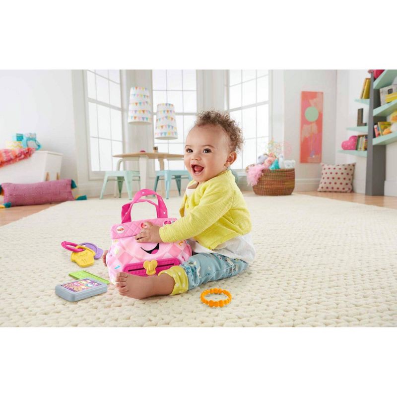Fisher-Price Smart Purse Learning Toy with Lights & Music, Baby to Toddler  Toy | eBay
