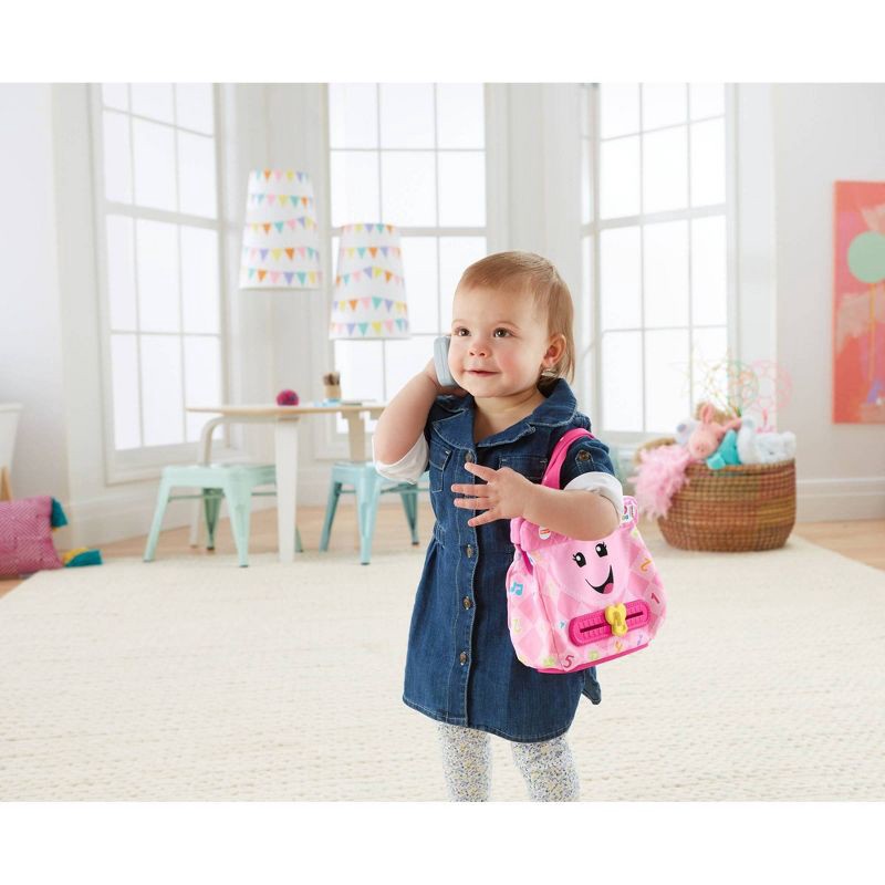 Fisher price laugh and best sale learn bag