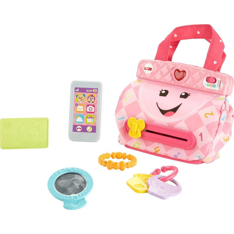 slide 5 of 6, Laugh & Learn Fisher-Price Laugh and Learn My Smart Purse, 1 ct