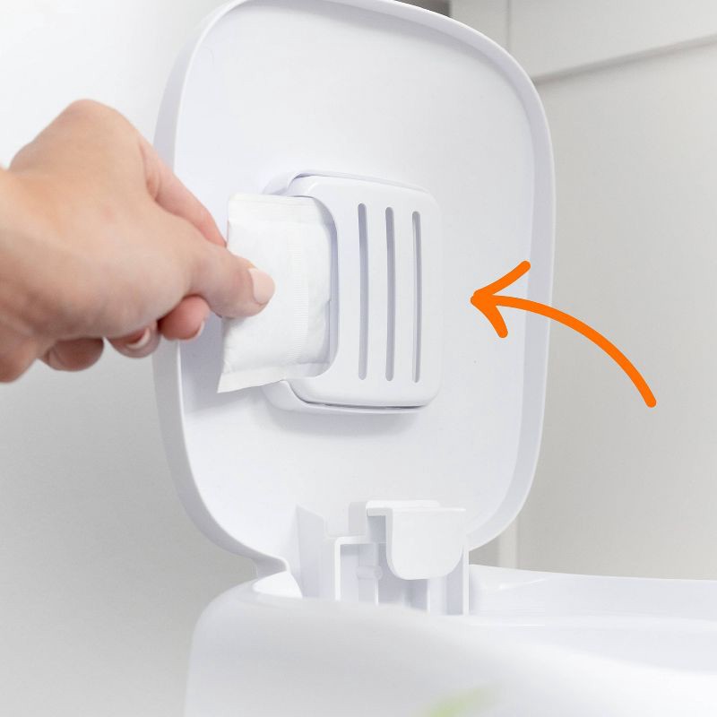 slide 7 of 11, Diaper Genie Complete Pail - White, 1 ct