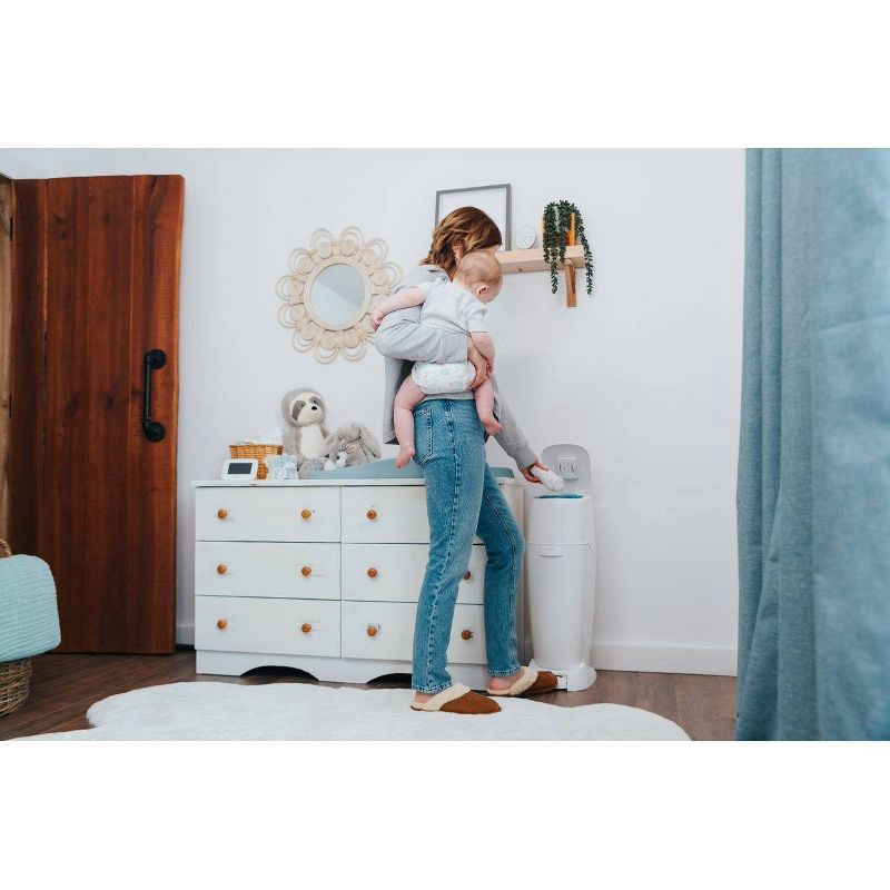 slide 6 of 11, Diaper Genie Complete Pail - White, 1 ct