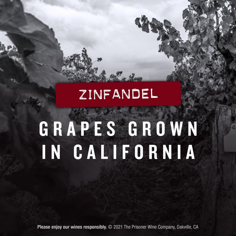 slide 4 of 10, The Prisoner Wine Company The Prisoner Saldo Zinfandel Red Wine - 750ml Bottle, 750 ml