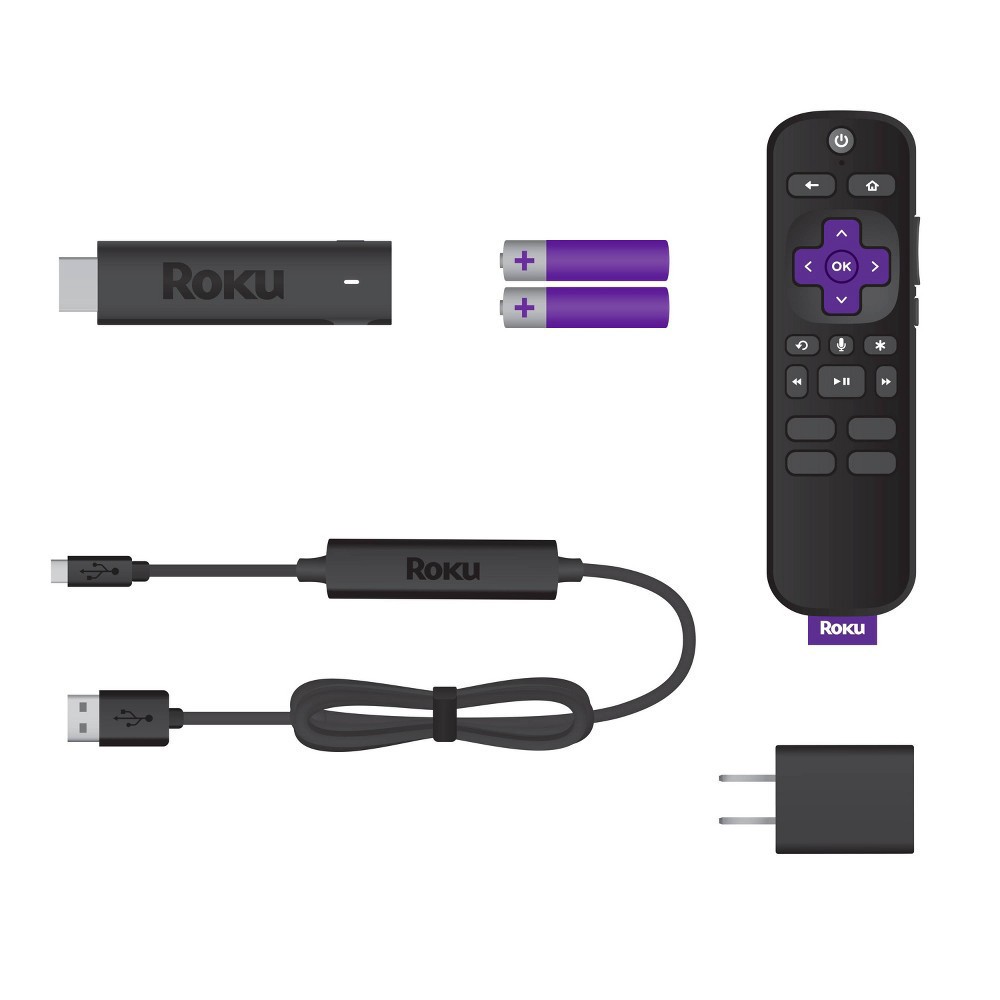 slide 5 of 7, Roku Streaming Stick 4K 2021 Streaming Device 4K/HDR/ Dolby Vision with Voice Remote and TV Controls - 3820R, 1 ct