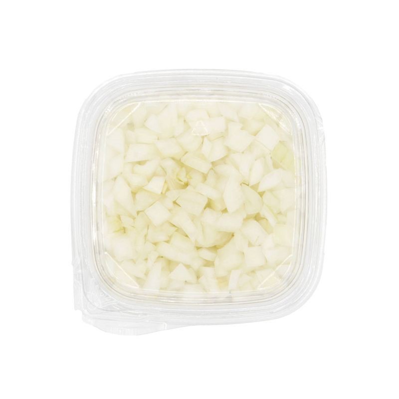 slide 5 of 5, Diced Yellow Onion - 5oz, 5 oz