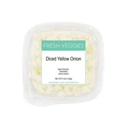 Diced Yellow Onion - 5oz