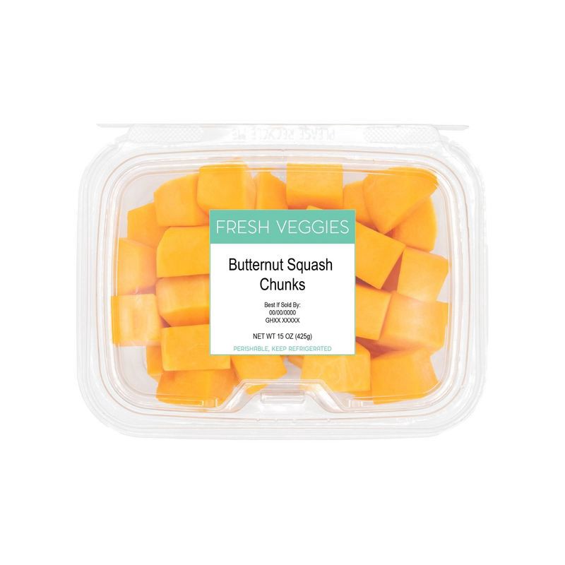 slide 1 of 6, Butternut Squash Chunks - 15oz, 15 oz