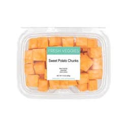 Fresh Sweet Potato Chunks - 15oz