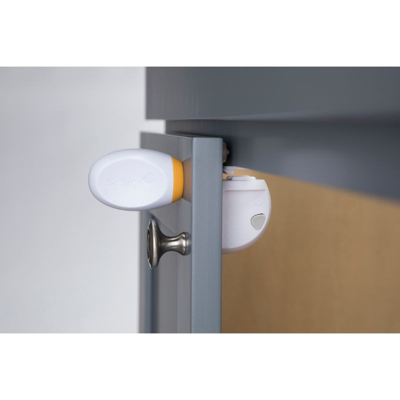 slide 2 of 13, Safety 1st Adhesive Magnetic Lock - 4L/1K, 4 liter