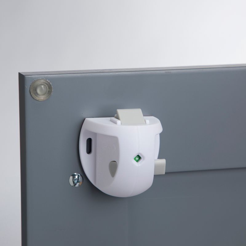 slide 5 of 13, Safety 1st Adhesive Magnetic Lock - 4L/1K, 4 liter