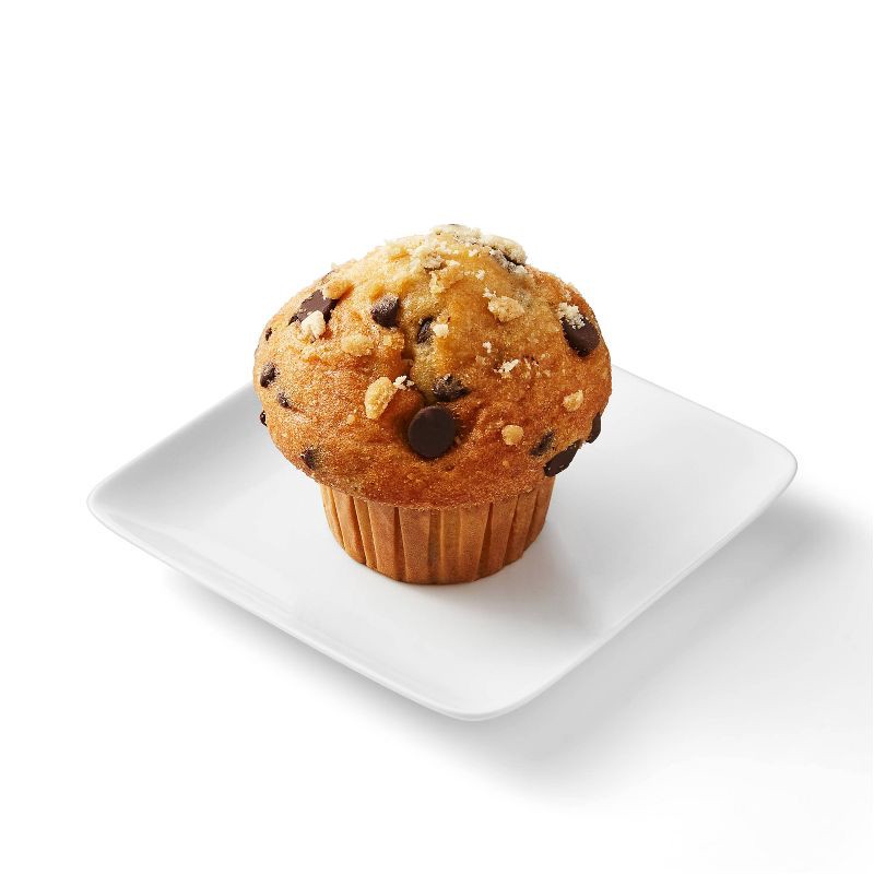slide 2 of 3, Chocolate Chip Muffins - 14oz/4ct - Favorite Day™, 4 ct; 14 oz